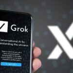 Grok adalah jawaban X untuk serbuan chatbot AI generatif, yang memanfaatkan postingan X untuk menjawab pertanyaan pengguna. Valerio Rosati / Alamy Stock Photo