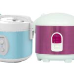 Contoh Perbedaan Rice Cooker Biru dan Magic Com Violet