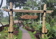 Pagar selamat datang di Wisata Alam Kaliwungu