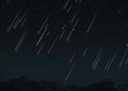 Ilustrasi Hujan Meteor